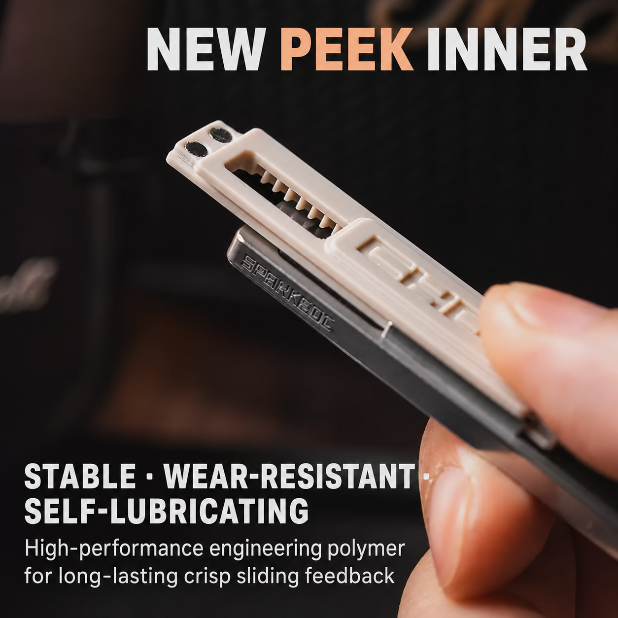 CHOC Series Mechanical EDC Fidget Slider – Metal Pocket Stress Relief Toy