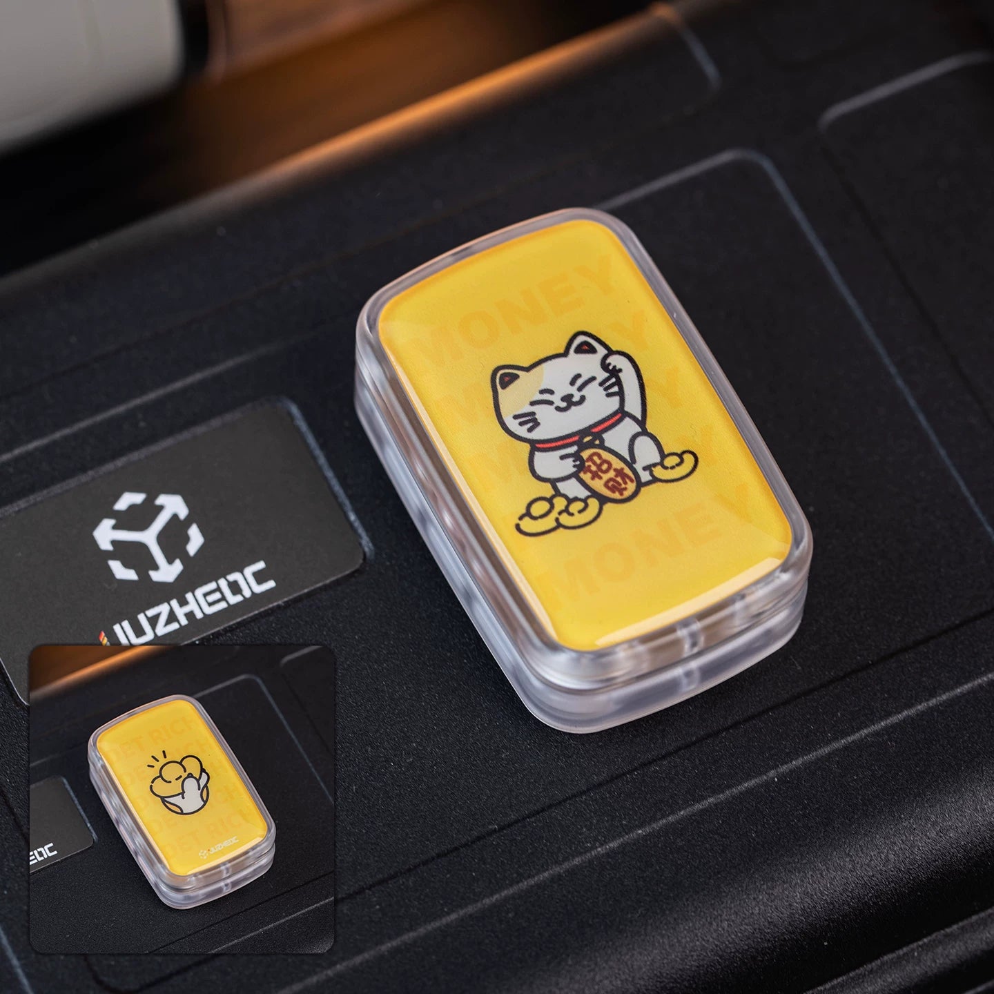 Magnetic Fidget Slider EDC Toy – JUZHEDC Critical Edge Free-Floating Push Card