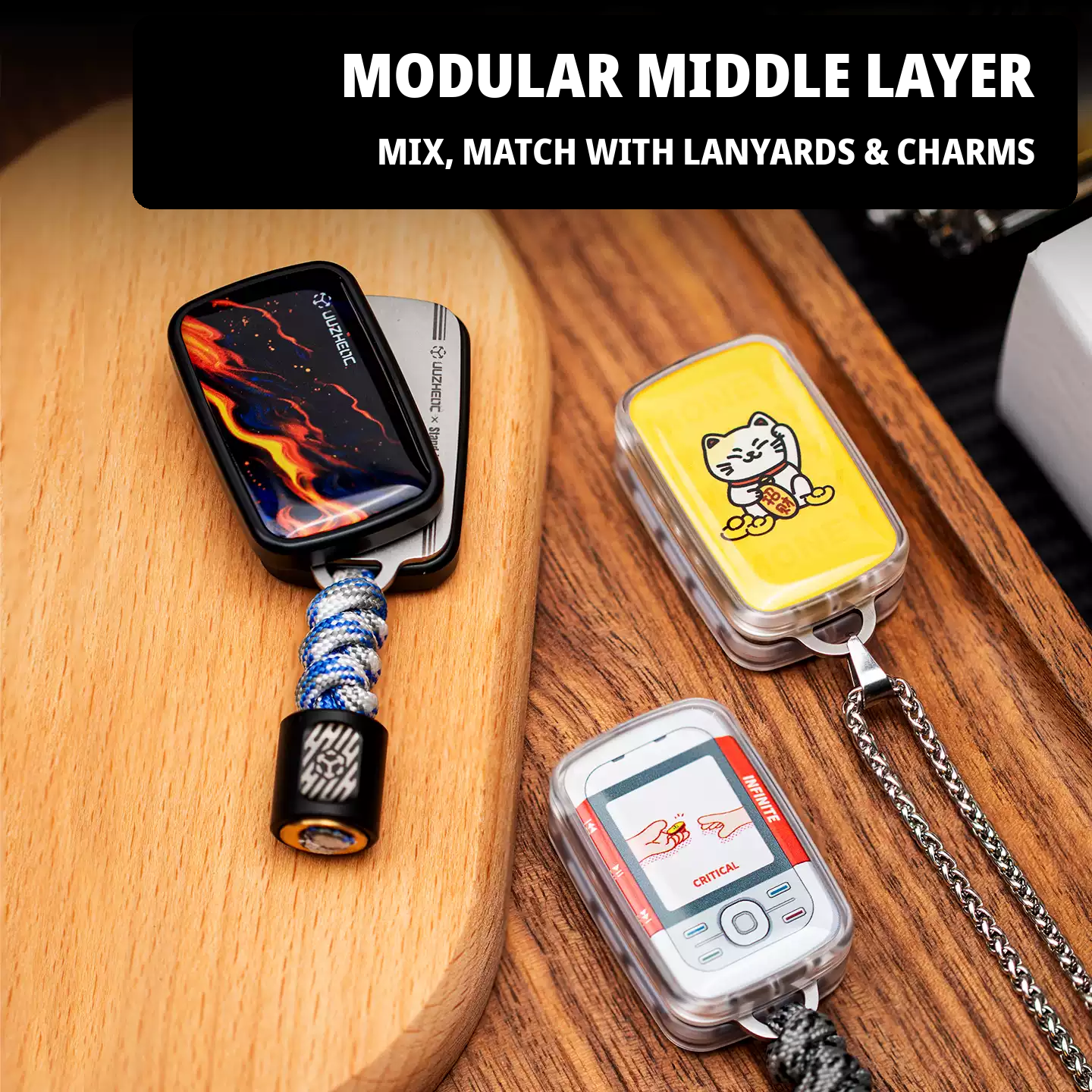 Magnetic Fidget Slider EDC Toy – JUZHEDC Critical Edge Free-Floating Push Card